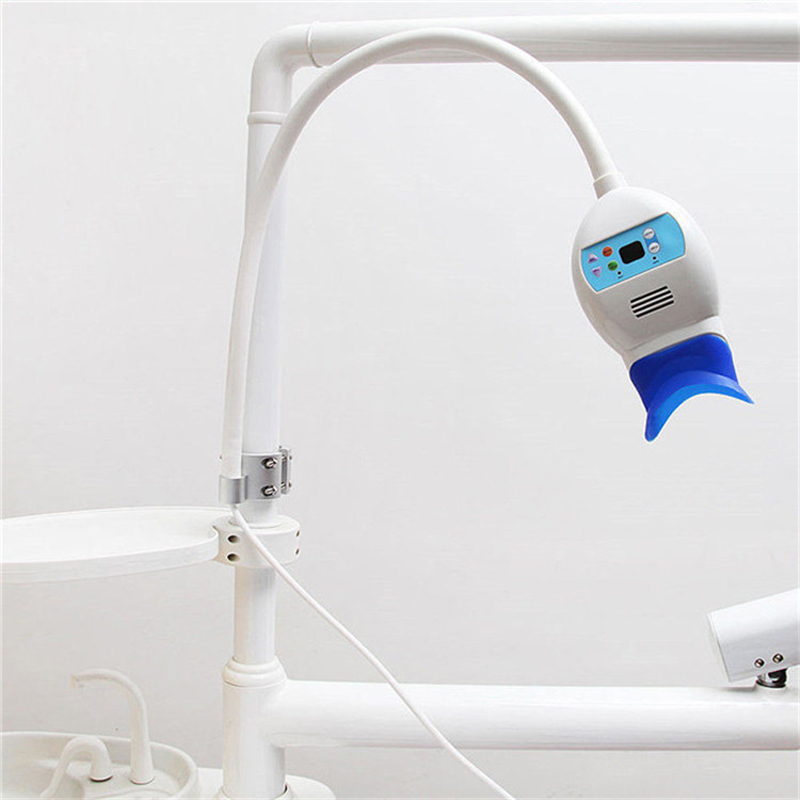 Dental blue cold teeth whitening light mobile portable dental teeth whitening machine with LED light