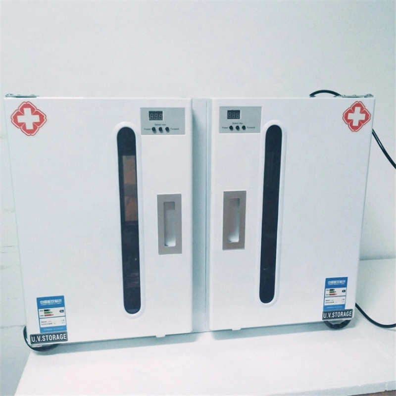 double door UV sterilizer cabinet dental tools sterilizer with ozone and timing