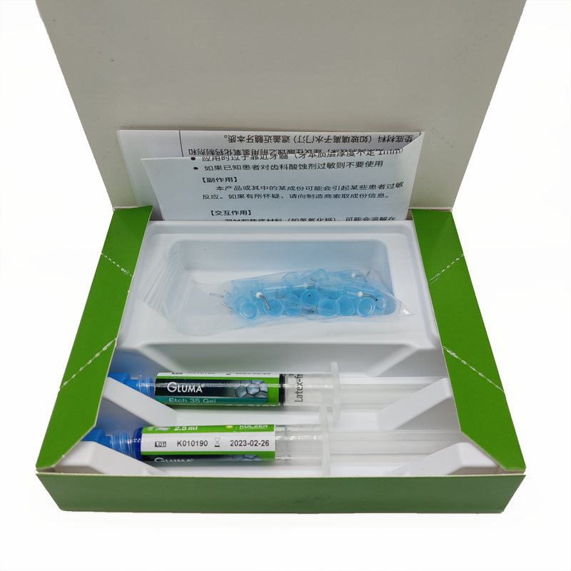 dental oral cavity Gluma Etch 35 Gel filling dental materials 2x2.5ml heraeus gluma etch 35% gel materials