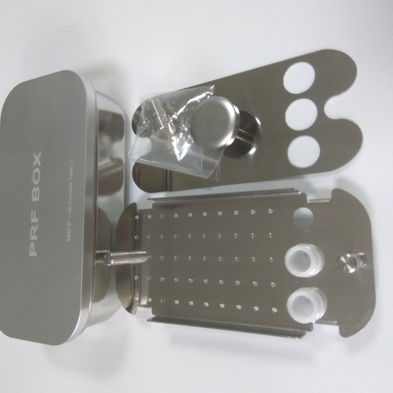 Platelet rich fibrin prf box dental implant material metal prf box instrument stainless steel box best price