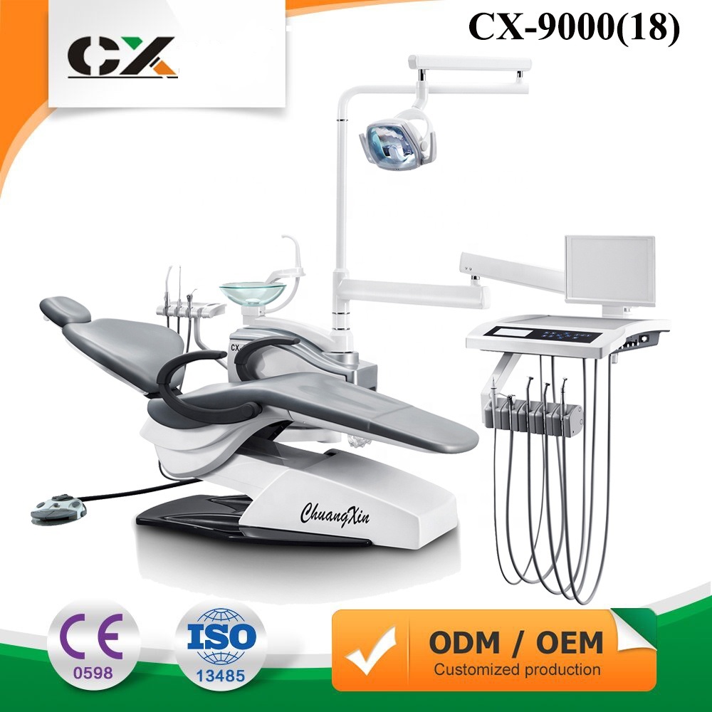 Wholesale Dealers of Vet Dental Machine - Complete Integral Cheap Dental Unit Chair Electric Treatment Machine Noiseless Dental Chair CX-9000(18) – Onice