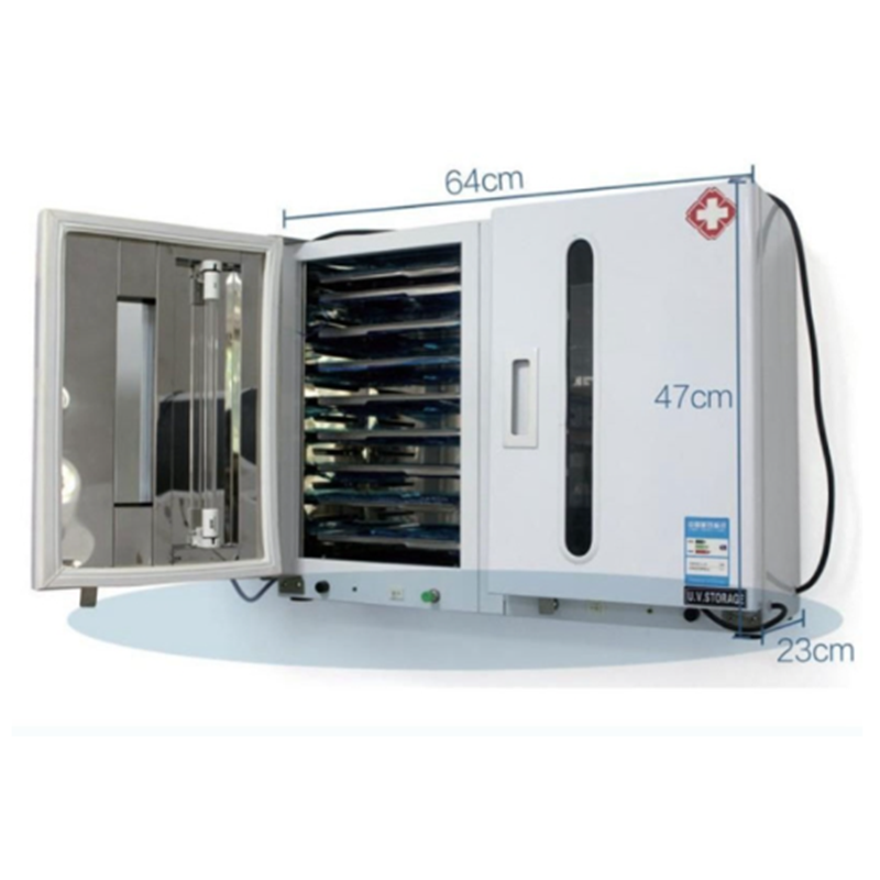 high quality dental equipment double door UV lamp sterilizer machine with 60 L capacity