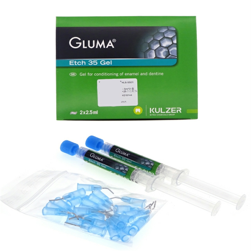 Heraeus Kulzer Gluma 35% Gel dental intraoral filling material Gluma Etch 35 Gel for dentist dental acid etching