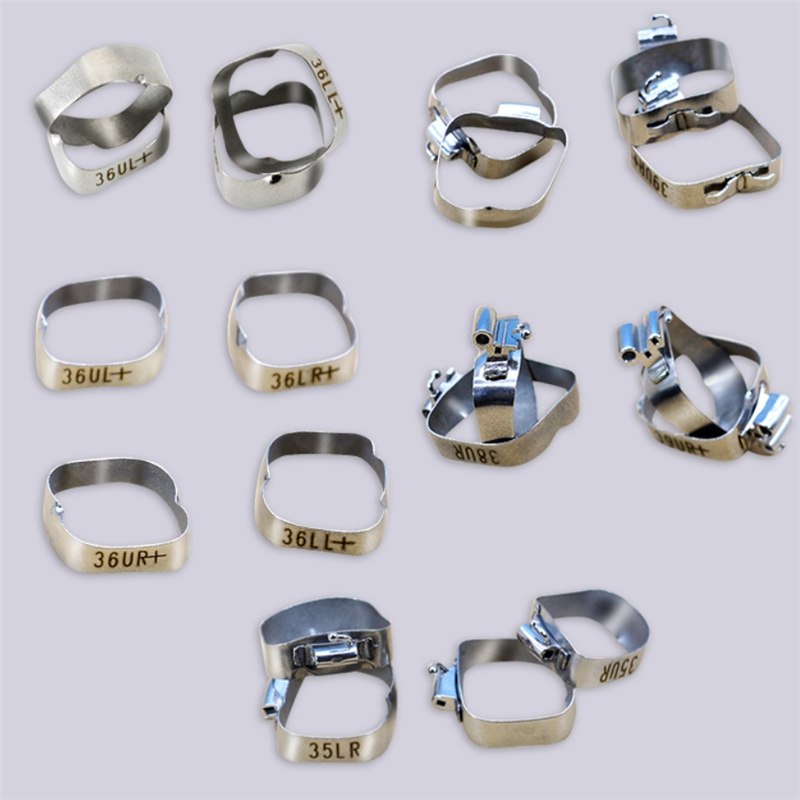High Quality Orthodontic brackets orthodontic molar band convertible orthodontic Bands single tube dental material