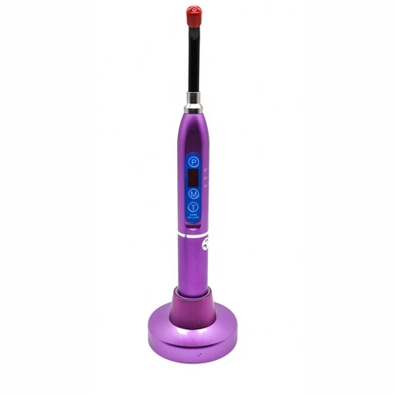 dental teeth whitening accelerator dental LED curing light with 5W LED power wireless curing light