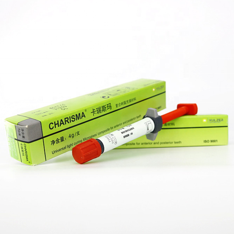 dental filling material charisma resin dental cure light 4g syringe CHARISMA kulzer dental light curing material