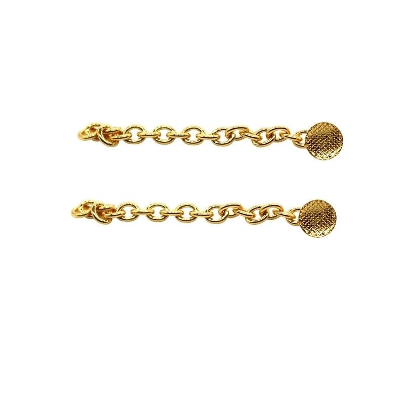 high quality dental orthodontic lingual button chain gold assistant lingual button chain