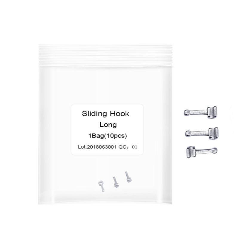 dental orthodontic long and short crimpable hook sliding crimpable hook