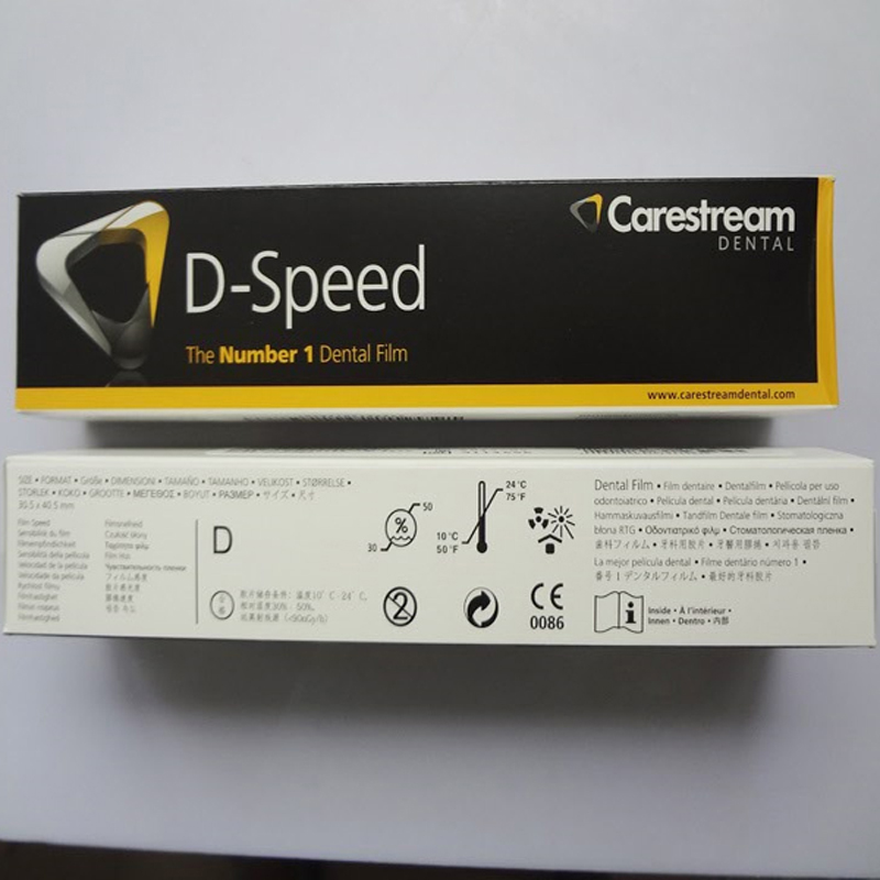 dental intraoral kodak x ray film D-Speed Carestream film kodak dental x-ray film